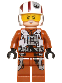 LEGO Minifigure -- Resistance X-Wing Pilot (75102)-Star Wars / Star Wars Episode 7 -- SW0659 -- Creative Brick Builders